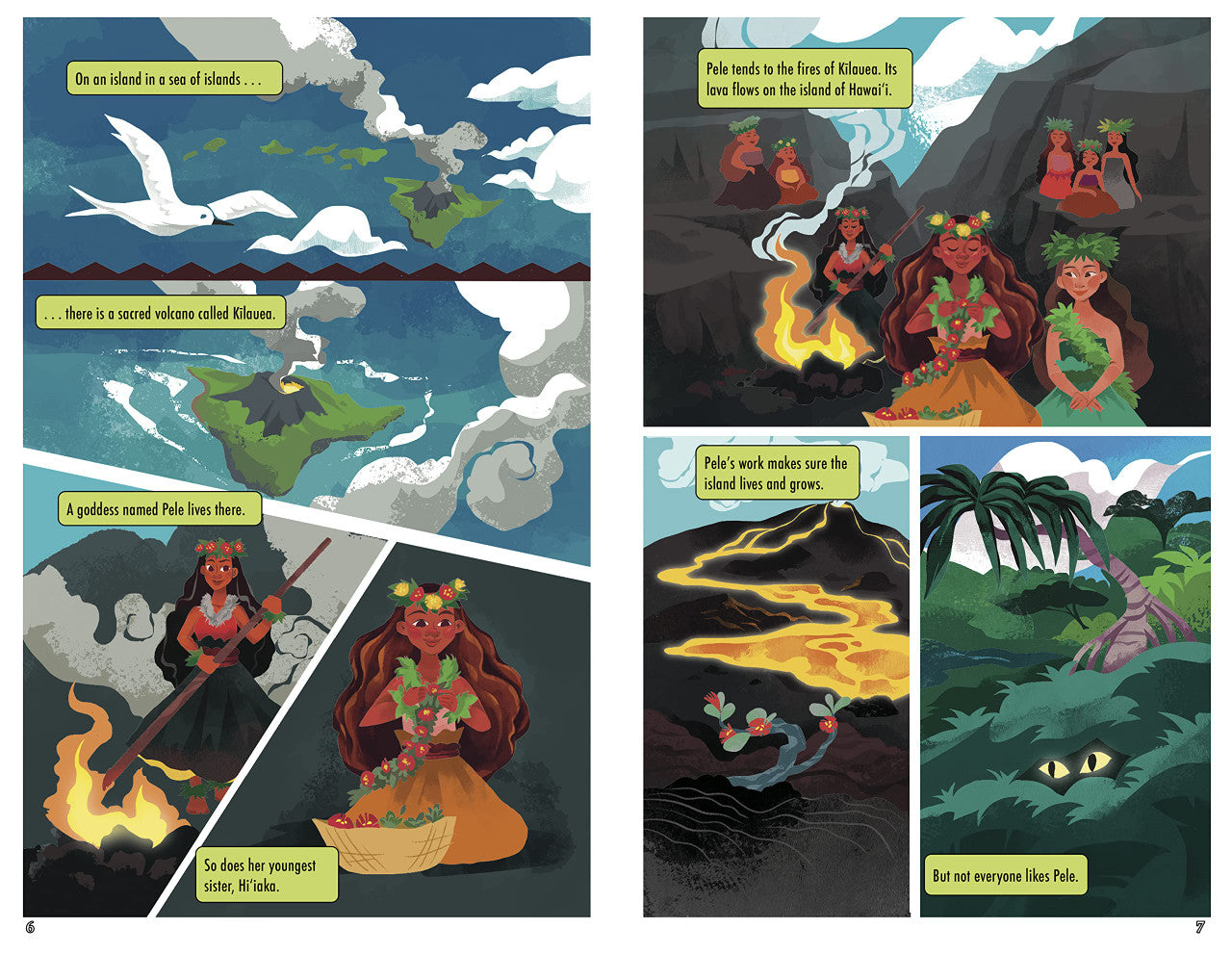Hiʻiaka and Panaʻewa: A Hawaiian Graphic Legend – Hawaiian Council