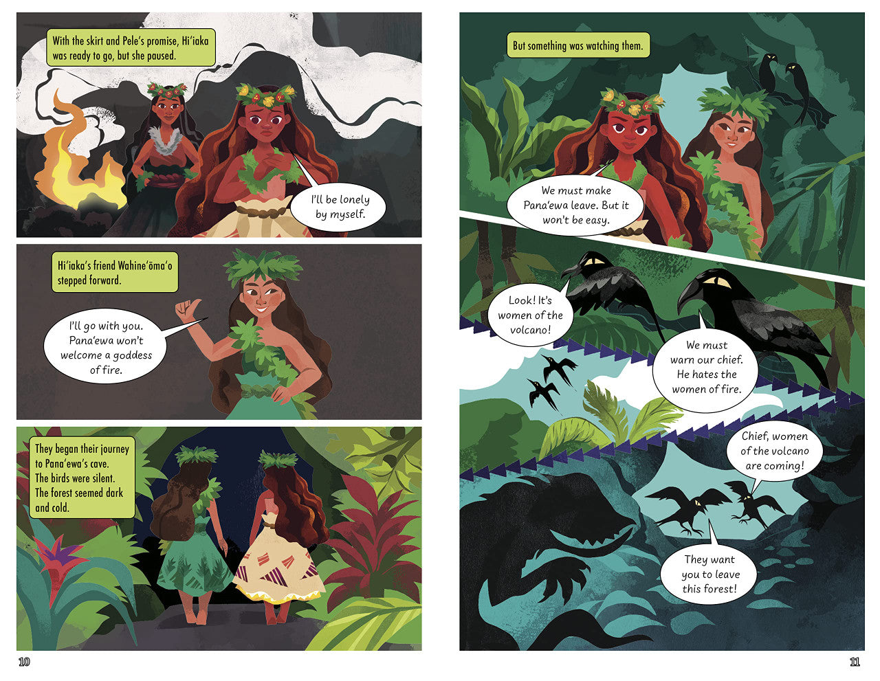 Hiʻiaka and Panaʻewa: A Hawaiian Graphic Legend – Hawaiian Council