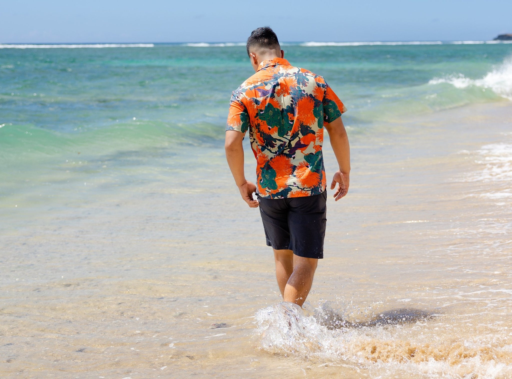 Kaniakapūpū Lehua 'Alani Men's Aloha Shirt | Na Mea Hawaiʻi