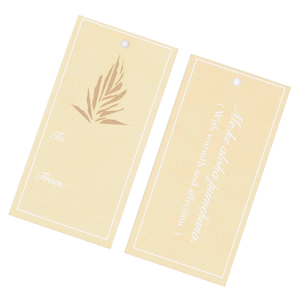 Na Mea Hawaiʻi - Noho Home - Loulu & Kapa Hou Reversible Wrapping Paper - Gift Tags