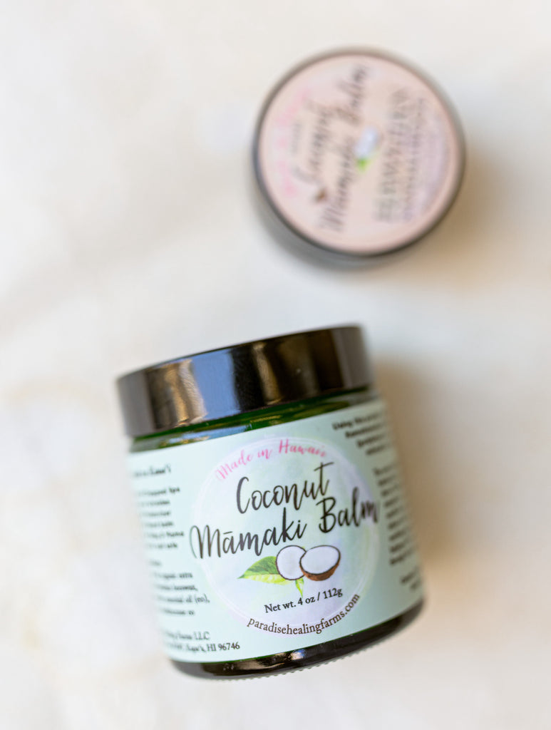 coconut balm for bath and body