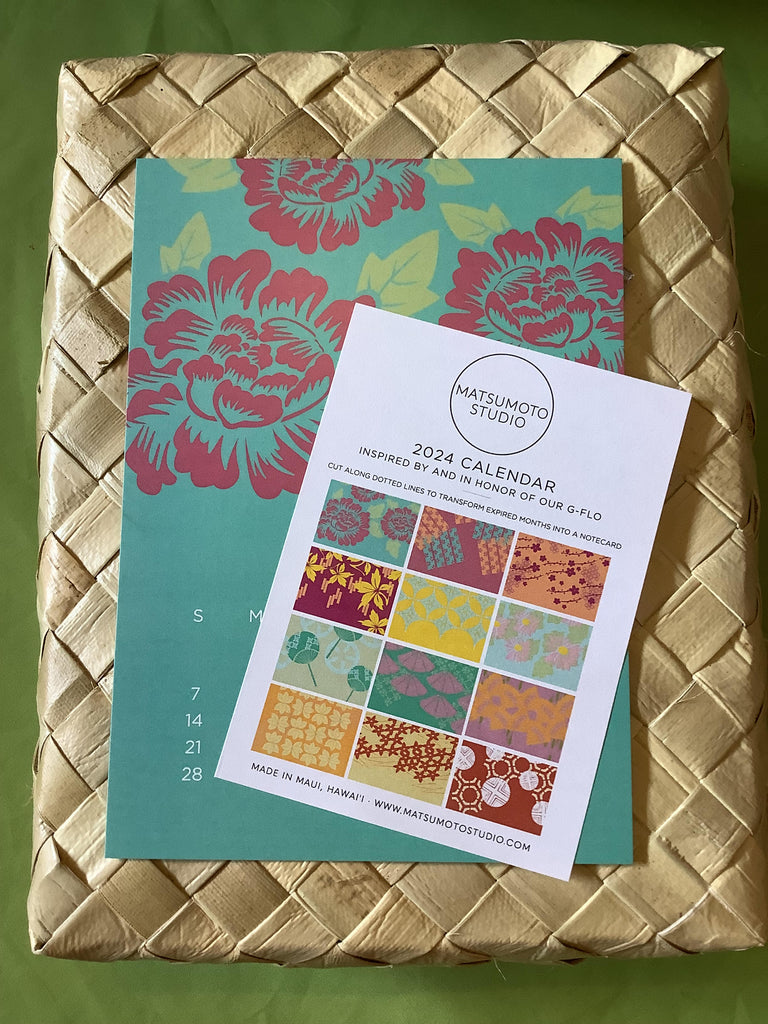 2024 Matsumoto Desk Calendar Nā Mea Hawaiʻi